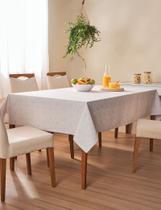 Toalha de Mesa Retangular 8 Lugares Copacabana 36722 Lepper Toalha de Mesa Retangular 8 Lugares Copacabana 36722 Lepper