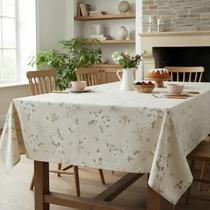 Toalha de Mesa Retangular 8 Lugares Dohler Athenas Esmeralda Limpa Fácil 160x 250 cm -