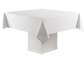 Toalha de Mesa Retangular Branco 160x220cm - Karsten Sienna