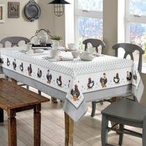 Toalha de Mesa Retangular Clean Renova Estampada 1,40m x 2,10m - Dohler