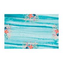 Toalha de Mesa Retangular de Linho 6 Lugares Coral 146x240cm Toalha de Mesa Retangular de Linho 6 Lugares Coral 146x240cm