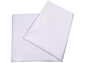 Toalha de Mesa Retangular Döhler Branco 140x210cm - Requinte II TJ-5796