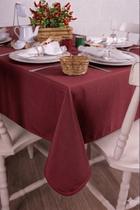 Toalha de Mesa Retangular em Oxford Marsala
