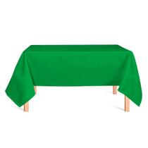 Toalha de Mesa Retangular em Oxford Verde Bandeira