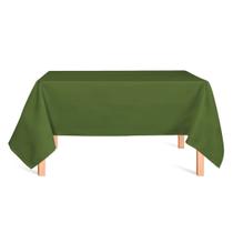 Toalha de Mesa Retangular em Oxford Verde Musgo