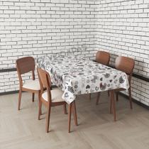 Toalha De Mesa Retangular Impermeavel Termica Estampa Chicken Toalha De Mesa Retangular Impermeavel Termica Estampa Chicken