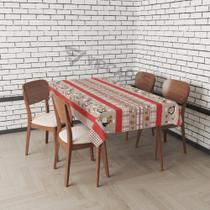 Toalha De Mesa Retangular Impermeavel Termica Estampa Galinha Cozinheira Toalha De Mesa Retangular Impermeavel Termica Estampa Galinha Cozinheira