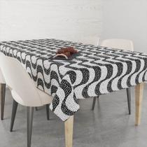 Toalha De Mesa Retangular Impermeavel Termica Estampa Ipanema