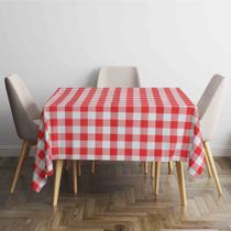 Toalha De Mesa Retangular Impermeavel Termica Estampa Xadrez Toalha De Mesa Retangular Impermeavel Termica Estampa Xadrez