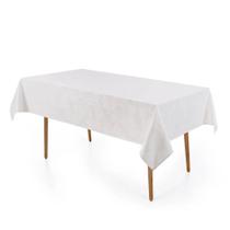 Toalha de Mesa Retangular Jacquard Ramalia 1,4m x 2,5m - Karsten