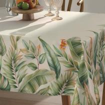 Toalha de Mesa Retangular Limpa Fácil Döhler Hércules 8 Lugares