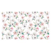 Toalha de Mesa Retangular Linho 6 Lugares Cerejeiras I 146x240cm