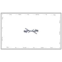 Toalha de Mesa Retangular Linho 6 Lugares Sentimentos 146x240cm