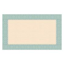 Toalha de Mesa Retangular Linho 8 Lugares Arabesco 146x280cm