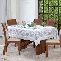 Toalha de Mesa Retangular p/ 6 Cadeiras 2,20 X 1,50 Páscoa e Encantos Decoração, Cozinha, Sala Toalha de Mesa Retangular p/ 6 Cadeiras 2,20 X 1,50 Páscoa e Encantos Decoração, Cozinha, Sala