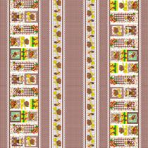 Toalha de mesa Retangular para 6 cadeiras (1,95 x 1,38) - Abelhinha