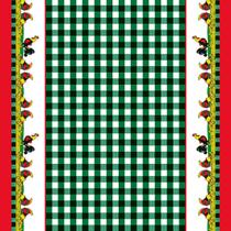 Toalha de mesa Retangular para 6 cadeiras (1,95 x 1,38) - Varias cores