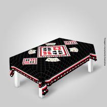 Toalha de Mesa Retangular Poker - Baralho