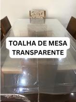 Toalha de Mesa Retangular Protetora Transparente Toalha de Mesa Retangular Protetora Transparente