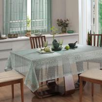 Toalha de Mesa Retangular Rendada Color Retro 1,50m x 2,20m - Interlar Toalha de Mesa Retangular Rendada Color Retro 1,50m x 2,20m - Interlar