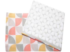 Toalha de Mesa Retangular Santista Cinza - 140x210cm Royal Wind