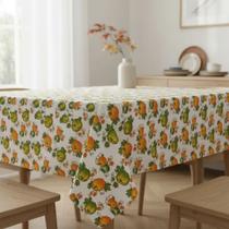 Toalha De Mesa Retangular Tecido Estampado 2,20 m X 1,50m Toalha De Mesa Retangular Tecido Estampado 2,20 m X 1,50m