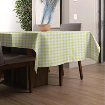 Toalha de Mesa Retangular Xadrez Festa Junina 6 Lugares 1,40 x 2,20