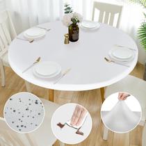 Toalha de Mesa Rinpon PU Impermeável com Elástico 91-99 cm Redonda Toalha de Mesa Rinpon PU Impermeável com Elástico 91-99 cm Redonda