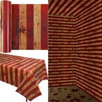 Toalha de mesa Roll Dandat Creepy Carnival 30m Halloween Party Toalha de mesa Roll Dandat Creepy Carnival 30m Halloween Party