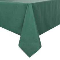 Toalha de mesa Romanstile impermeável PVC 152x259 cm verde escuro