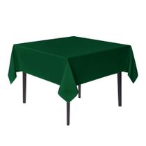 Toalha de mesa sancua 216x216 cm Hunter Green Poliéster