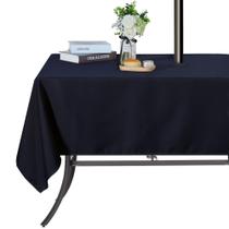 Toalha de mesa SARAFLORA Navy 152x305 cm Impermeável com Zíper Toalha de mesa SARAFLORA Navy 152x305 cm Impermeável com Zíper