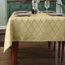 Toalha de mesa SASTYBALE Autumn Glow Jacquard 152x305 cm resistente à água