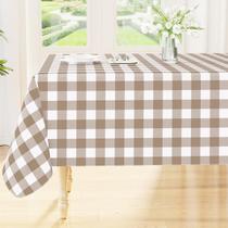 Toalha de Mesa Smiry Impermeável de Vinil com Forro de Flanela 152 x 213 cm Toalha de Mesa Smiry Impermeável de Vinil com Forro de Flanela 152 x 213 cm