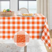Toalha de mesa Softalker Halloween Gingham Checkered 152x259cm