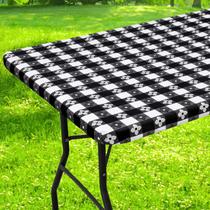 Toalha de mesa Spotjoy Retangular Vinil Impermeável 30x72cm