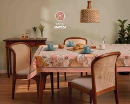 Toalha de Mesa Super Prática 1,40 x 2,20 m Canteiro Lepper