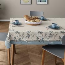 Toalha De Mesa Super Pratica 6 Lugares Retangular Alvorada Algodão 1,40x2,20m Lepper
