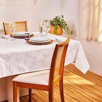 Toalha De Mesa Super Pratica 8 Lugares Lili 225X225Cm Toalha De Mesa Super Pratica 8 Lugares Lili 225X225Cm