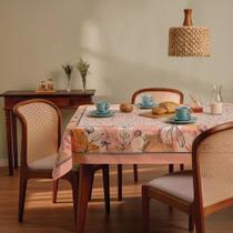 Toalha de Mesa Super Pratica Quadrada 4 Lugares 140x140m Toalha de Mesa Super Pratica Quadrada 4 Lugares 140x140m