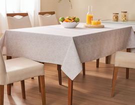 Toalha de Mesa Super Pratica Quadrada 8 Lug Copacabana Lepper