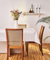 Toalha De Mesa Super Pratica Quadrada 8 Lugares Gabi Toalha De Mesa Super Pratica Quadrada 8 Lugares Gabi