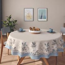 Toalha De Mesa Super Pratica Redonda 4 Lugares Alvorada 1,55