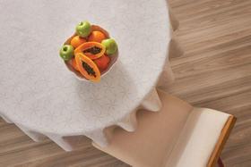 Toalha de Mesa Super Pratica Redonda 4 Lugares Copacabana 1,55 m - Lepper