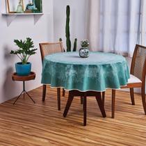 Toalha De Mesa Super Pratica Tina Verde 155Cm Toalha De Mesa Super Pratica Tina Verde 155Cm
