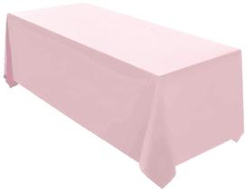 Toalha de mesa Surmente rosa poliéster 228x335cm para casamento Toalha de mesa Surmente rosa poliéster 228x335cm para casamento