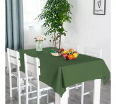 Toalha De Mesa Tecido Linho Rustico Para Mesa De Até 6 lugares