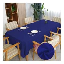 Toalha De Mesa Tecido Linho Rustico Para Mesa De Até 8 lugares