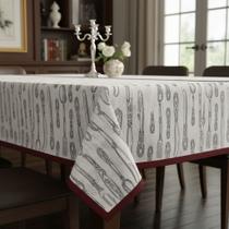 Toalha de Mesa Teka Basic 4 Lugares Quadrada Estampada 1,40m x 1,40m Cor:Banana