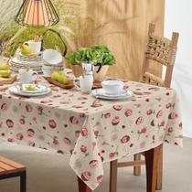 Toalha de mesa teka basic quadrada 4 lugares 140 x 140 cm